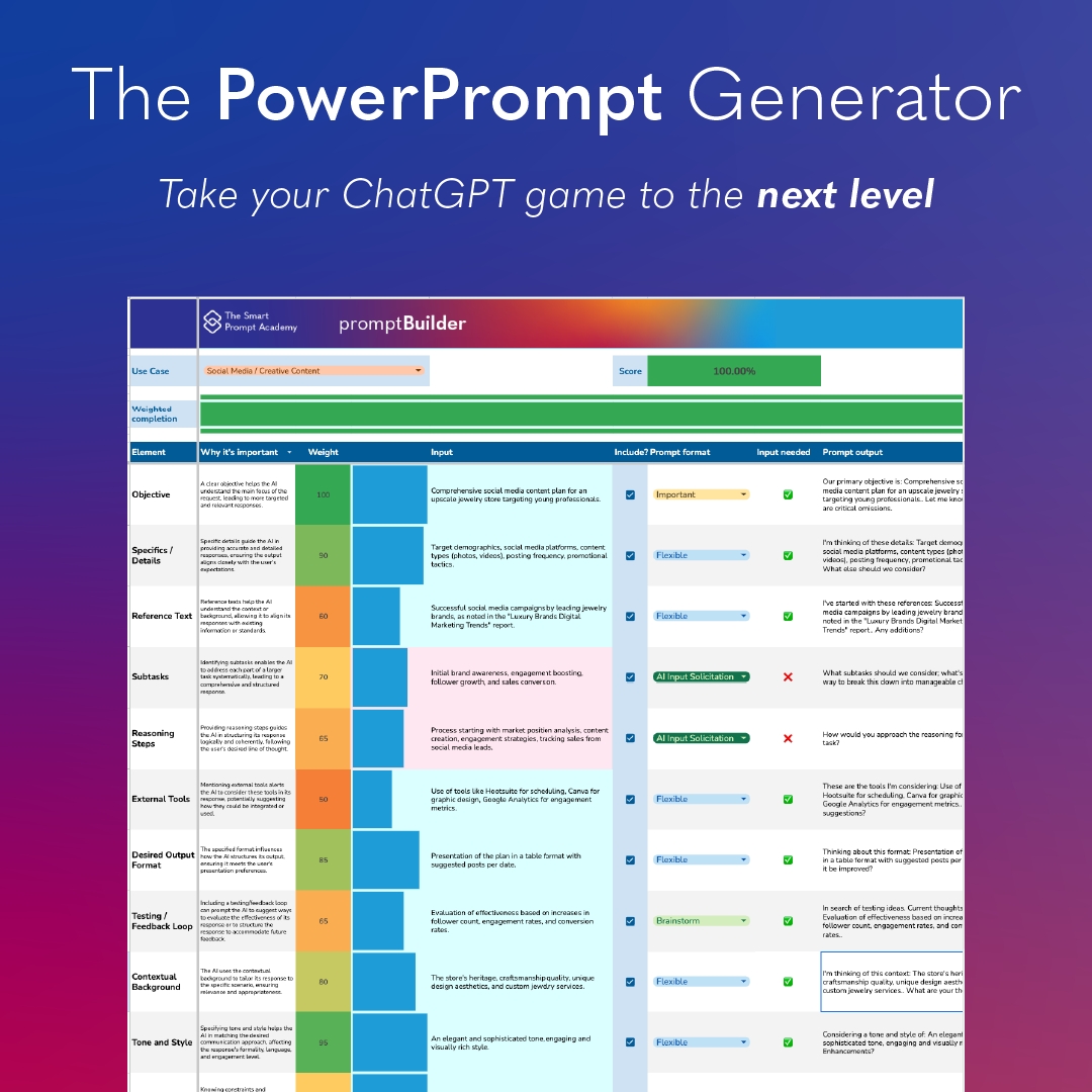 The Power-Prompt Generator